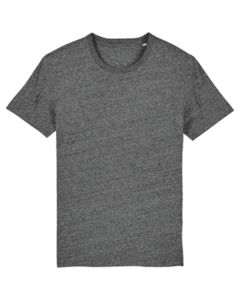 T-shirt jersey bio | T-shirt personnalisé Slub Heather Steel Grey 6