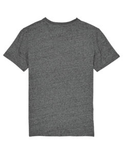 T-shirt jersey bio | T-shirt personnalisé Slub Heather Steel Grey 7