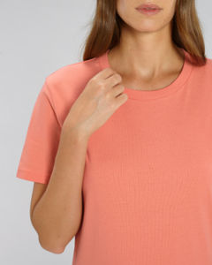 T-shirt jersey bio | T-shirt personnalisé Sunset Orange 3