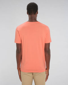 T-shirt jersey bio | T-shirt personnalisé Sunset Orange 4