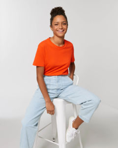 T-shirt jersey bio | T-shirt personnalisé Tangerine 2