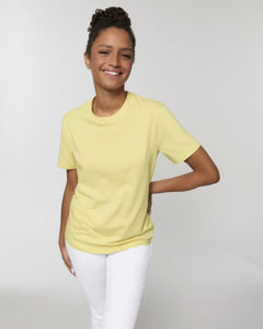 T-shirt jersey bio | T-shirt personnalisé Yellow mist 2