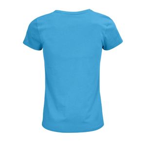 T-shirt jersey éco F | T-shirt personnalisé Aqua 1