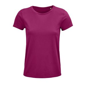 T-shirt jersey éco F | T-shirt personnalisé Fuchsia