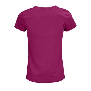 T-shirt jersey éco F | T-shirt personnalisé Fuchsia 1