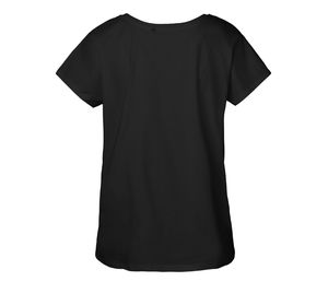 T-shirt loose fit coton bio F | T-shirt personnalisé Black 1