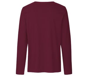 T-shirt long coton H | T-shirt personnalisé Bordeaux 1