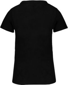 T-shirt col rond bio F | T-shirt publicitaire Black 1
