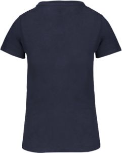 T-shirt col rond bio F | T-shirt publicitaire Navy 1