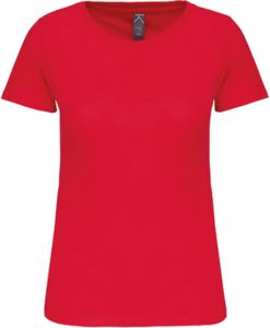 T-shirt col rond bio F | T-shirt publicitaire Red