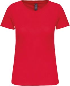 T-shirt col rond bio F | T-shirt publicitaire Red