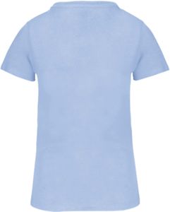 T-shirt col rond bio F | T-shirt publicitaire Sky Blue 1