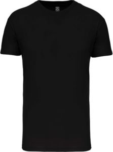 T-shirt col rond bio H | T-shirt publicitaire Black