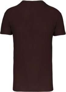 T-shirt col rond bio H | T-shirt publicitaire Chocolate 1