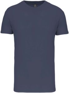 T-shirt col rond bio H | T-shirt publicitaire Deep blue