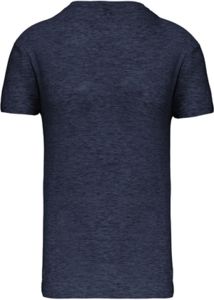 T-shirt col rond bio H | T-shirt publicitaire French navy heather 1