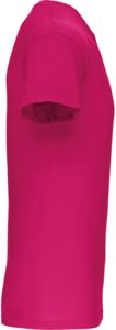 T-shirt col rond bio H | T-shirt publicitaire Fuchsia 2