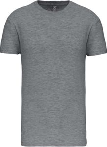 T-shirt col rond bio H | T-shirt publicitaire Grey Heather