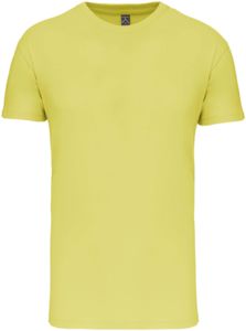 T-shirt col rond bio H | T-shirt publicitaire Lemon Yellow