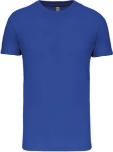 T-shirt col rond bio H | T-shirt publicitaire Light royal blue