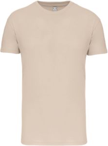 T-shirt col rond bio H | T-shirt publicitaire Light sand