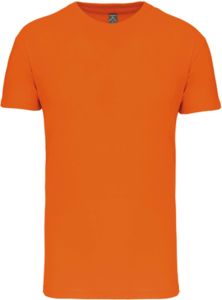 T-shirt col rond bio H | T-shirt publicitaire Orange