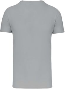 T-shirt col rond bio H | T-shirt publicitaire Snow grey 1