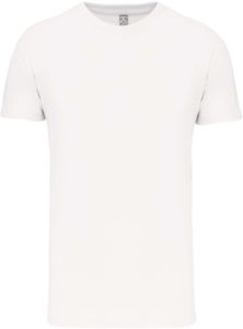 T-shirt col rond bio H | T-shirt publicitaire White