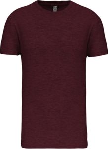 T-shirt col rond bio H | T-shirt publicitaire Wine heather 