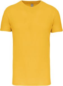 T-shirt col rond bio H | T-shirt publicitaire Yellow