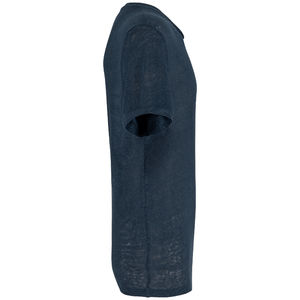 T-shirt lin col rond H | T-shirt publicitaire Navy Blue