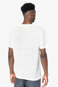 T-shirt lin col rond H | T-shirt publicitaire 2