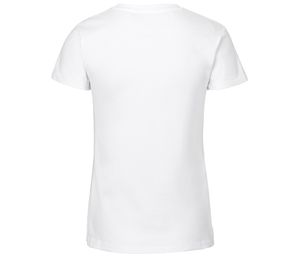 T-shirt col v coton bio F | T-shirt publicitaire White 1