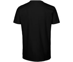 T-shirt col v coton bio H | T-shirt publicitaire Black 1