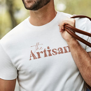 Alphonse en coton bio | T-shirt publicitaire Blanc 2
