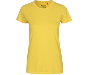 T-shirt jersey coton F | T-shirt publicitaire Yellow
