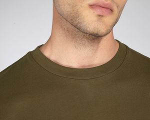 T-shirt toucher sec | T-shirt publicitaire British Khaki 5
