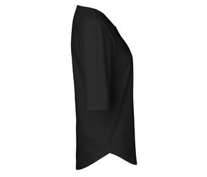 T-shirt coton mi-court | T-shirt publicitaire Black 2
