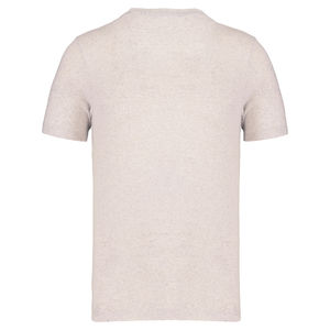 T-shirt recyclé brut | T-shirt publicitaire Recycled cream heather 10