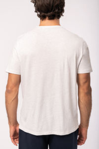 T-shirt recyclé brut | T-shirt publicitaire Recycled cream heather 4