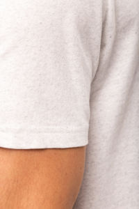 T-shirt recyclé brut | T-shirt publicitaire Recycled cream heather 7