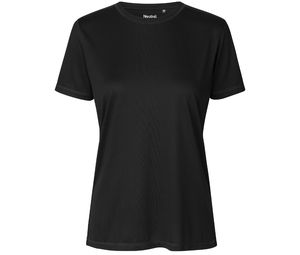 T-shirt recyclé performance F | T-shirt publicitaire Black
