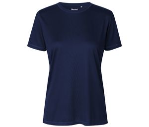 T-shirt recyclé performance F | T-shirt publicitaire Navy