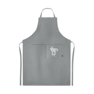 Tablier ajustable 2 poches | Tablier de cuisine personnalisé Grey 1