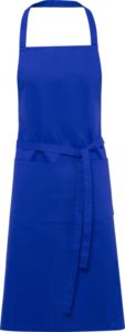 Tablier coton bio | Tablier personnalisable Bleu royal