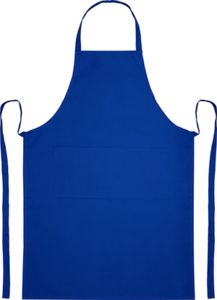 Tablier coton bio | Tablier personnalisable Bleu royal 2