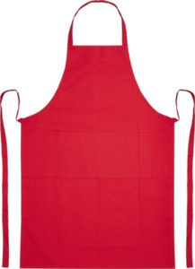 Tablier coton bio | Tablier personnalisable Rouge 2