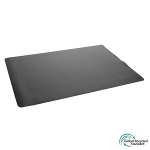 Tapis bureau recyclé | Tapis de bureau publicitaire Noir