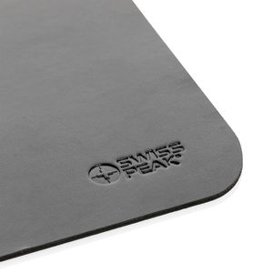 Tapis bureau recyclé | Tapis de bureau publicitaire Noir 4