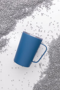 Tasse moderne recyclé | Tasse personnalisée Bleu 11